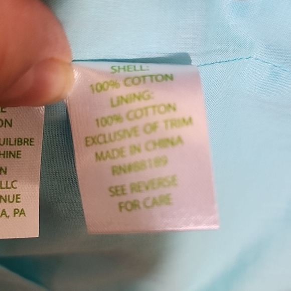 Lilly Pulitzer Gabi Shift Serene Blue Color Dress Size 0 - Picture 8 of 10